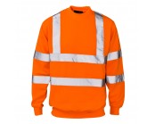 Orange High Visibility Sweatshirt